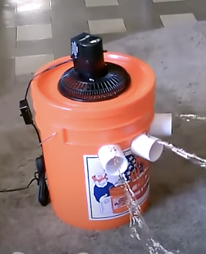 DIY air conditioner for camping